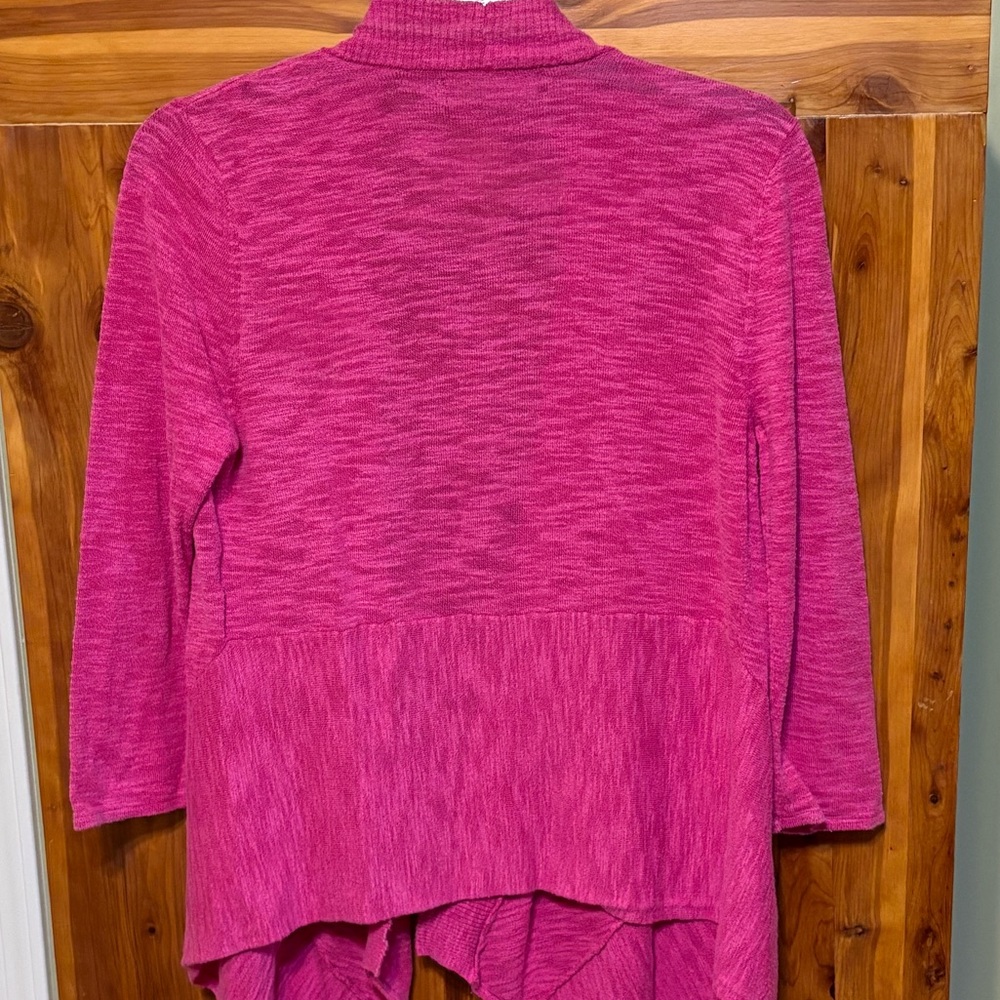 Kasper Open Front Petite Cardigan - Picture 3 of 5